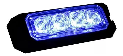 Estrobo De 4 Leds Para Motocicleta O Vehículo Emergencia De 