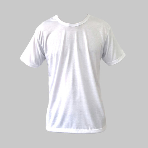 50 Camisa Lisa Poliéster Blusa Para Sublimação Atacado