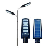 Lámpara Led Solar 150w Luminaria Suburbana Alumbrado Publico