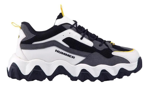 Tenis Hummer Caballero Chunky Modernos Plataforma 1311096