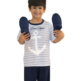 Pijama Infantil Príncipe Masculino Verão Conjunto