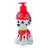 Jabón Líquido Paw Patrol Variedades 3 D 350 Ml Reutilizable