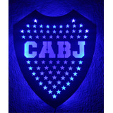 Velador Colgante Boca Juniors Escudo Led Retroiluminado 