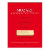W.a. Mozart: Concerto In C Major For Oboe And Orchestra Kv 3