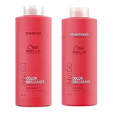  Kit Wella Professionals Invigo Color Brilliance Shampoo 1000