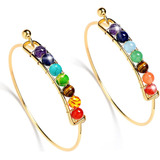 Bling Toman Pulsera De 7 Chakras Para Mujer, Pulseras De Cur