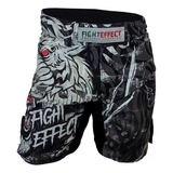 Bermuda Fight Effect White Tiger Short Mma Kick Nogi Bjj