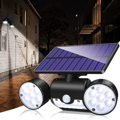 Luz Solar Impermeable Para Exteriores Con Sensor De Movimien