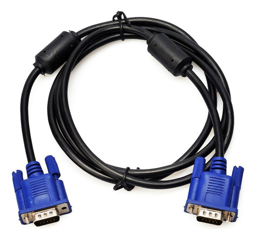 Cable Vga A Vga Para Pc-monitor-proyector Doble Filtro 3mts