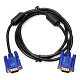 Cable Vga A Vga Para Pc-monitor-proyector Doble Filtro 3mts