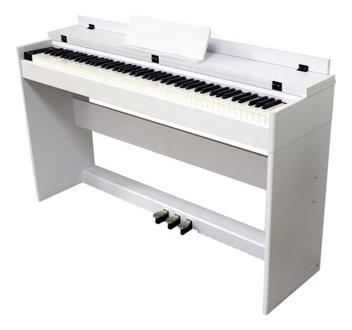 Blanth Bl8812 White Piano 88 Teclas Accion Martillo Sensitiv
