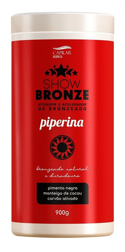 Parafina Piperina Bronze Natural E Dourado 900g