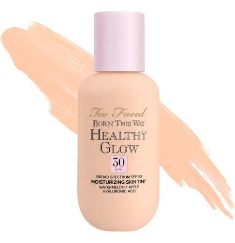 Base De Maquillaje Líquida Too Faced Born This Way Healthy Glow Tono Porcelain - 60ml 2g