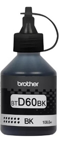 Botella Tinta Brother Btd60bk Impresora Original 6500p Negro