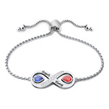 Pulsera De Amor Infinito Con Nombres Personalizados, Regalo