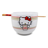 Sanrio - Juego De Vajilla De Cermica Japonesa De Hello Kitty