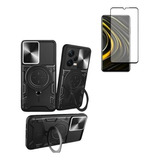 Case Slide Cam Shield Para Redmi Note 12 Pro 5g +pelicula 3d