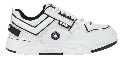 Tenis Choclo Pony Star Wars M1h Storm Trooper Blanco Junior