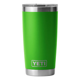 Yeti Rambler 20oz Tumbler Con Tapa Magslider- Canopy Green