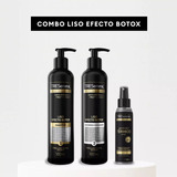 Tresemme Liso Efecto Botox Shampoo Y Acondicionador X500ml - Protector Térmico 120ml
