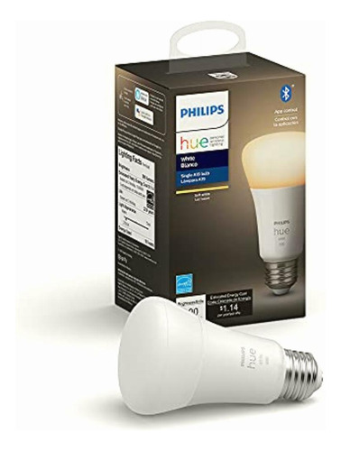 Foco Inteligente Philips Hue Led Con Bluetooth Y Zigbee