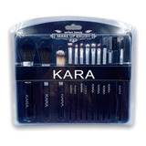 Set De 12 Brochas Kara Para Maquillaje