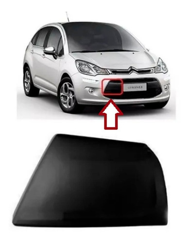 Tapa Rejilla Central Paragolpe Citroen C3 2017 2018 2019 Der