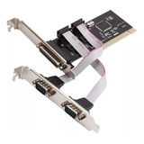 Placa Pci 2 Portas Seriais Db9 1 Pararelo Ieee1284 Lt-p24556