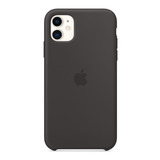 Forro Apple Silicone Case Black Con Diseño Lisa Para Apple iPhone iPhone 11 Por 1 Unidad