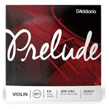 Cuerdas Para Violin 4/4 Daddario Prelude Encordado J810 44m