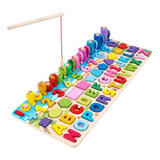 Juguetes De Tablero De Logaritmo Montessori Para Educación T Color Fix