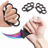 Kit Defensa Personal Boxer (2ps)+ Karambit Cuchillo Tactico 