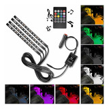 Juego De 4 Tiras Led Rgb Coche Chasis Luces For Tubo