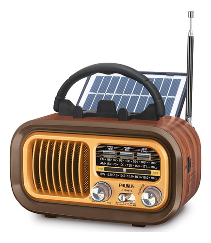 Radio Pequeña   Vintage Bluetooth, Radio Portátil