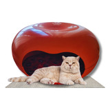 Casinha Cama Pet Toca Gato Cão Rosquinha Donuts Modelo Cores