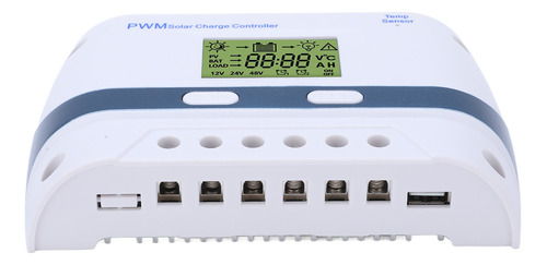 Controlador De Cargador De Panel Solar, 12 V, 24 V, Pwm, Pan