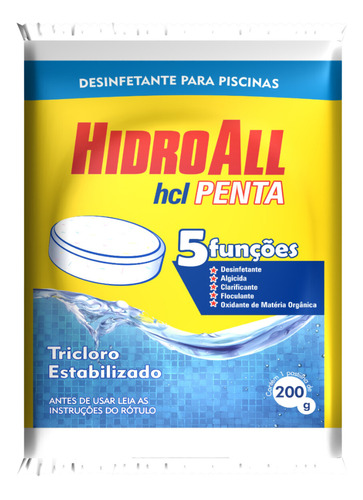  Hidroall Hcl Penta 200g Pastilha  200 G