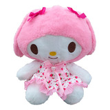 Lindo Peluche Mymelody Sanrio Kawaii Sombrerito 30 Cm