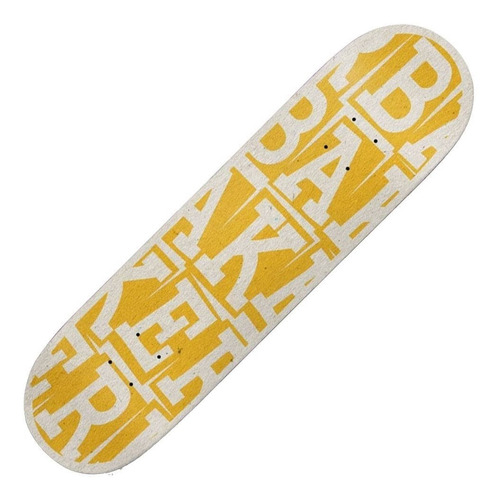 Shape Skate Maple Baker 8.25 Ribbon Stack Yellow