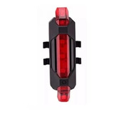  Farol Sinalizador Bike Lanterna Led Usb Bicicleta Jws