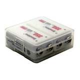1 Case Porta Bateria 9v Caixa  +  1 Case Pilha Aa Aaa