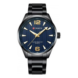 Reloj Para Hombre Curren 8434 Kred710103 Negro