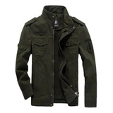 Chaqueta Militar De Algodón Para Hombre