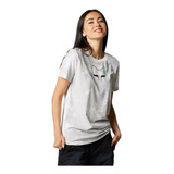 Polera Lifestyle Mujer Detonate Blanco/gris Fox