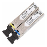 Par De Transceptores Gbic Mikrotik S-35/53lc20d, Sfp 1.25 G