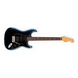 Guitarra Eléctrica Fender American Professional Ii Stratocaster Hss De Aliso Dark Night Brillante Con Diapasón De Palo De Rosa