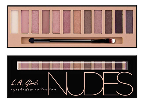 Paleta De Sombras Nudes La Girl Color D - g a $3325