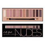Paleta De Sombras Nudes La Girl Color D - g a $3325