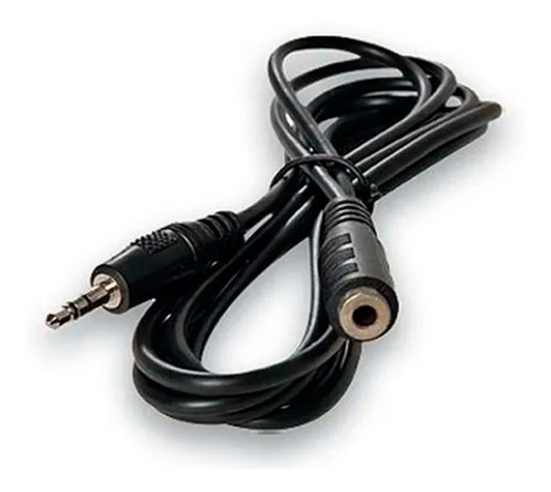 Cable Miniplug 3.5 Macho Hembra Alargue 3 Mts Noga Ac-56