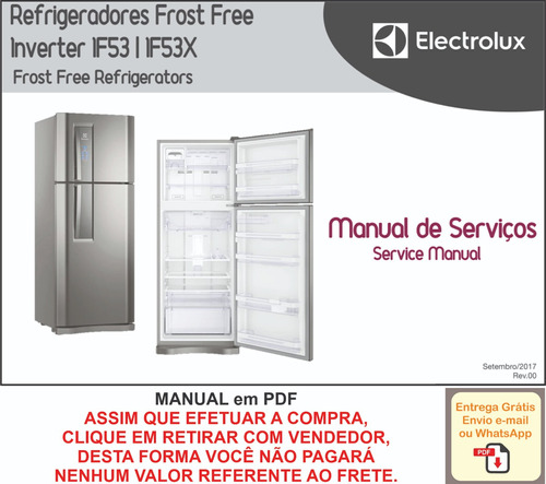 Manual Técnico Serviço Inverter Frost Free Electrolux If53